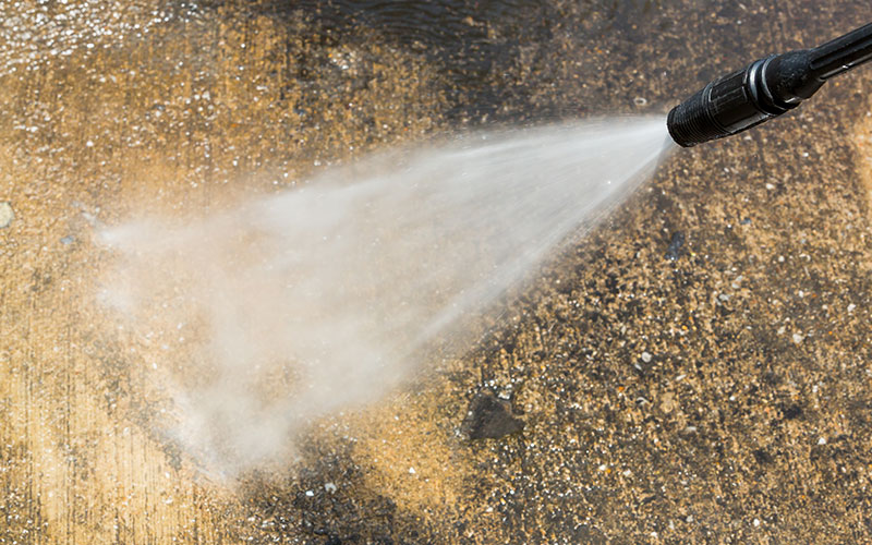 Sidewalk Cleaning